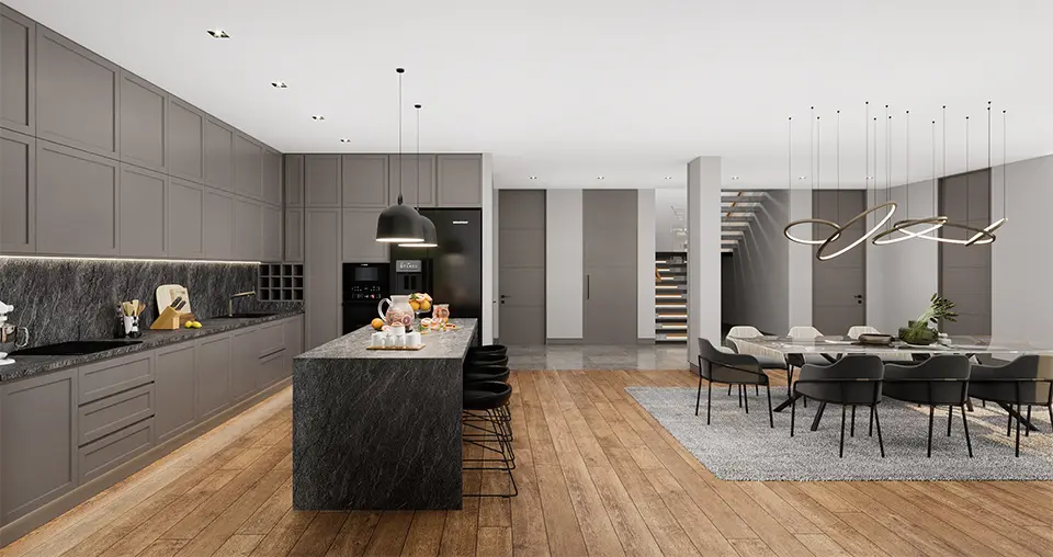 Kitchen area